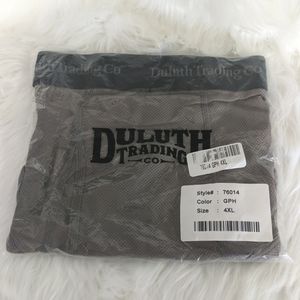 NEW Duluth Trading Co Briefs 4XL Underwear Gray